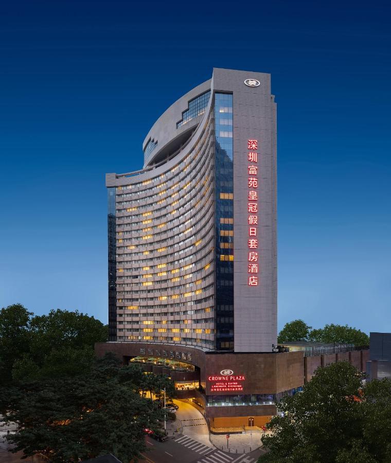 Crowne Plaza Hotel & Suites Landmark Shenzhen By Ihg - Nearby Luohu Border, Indoor Heated Swimming Pool, Complimentary Welcome Drink Eksteriør bilde