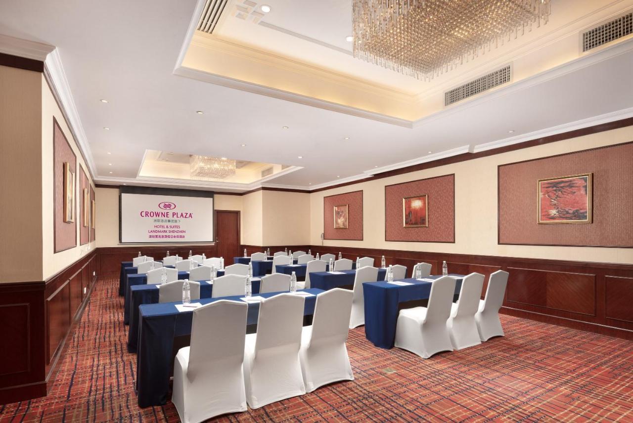 Crowne Plaza Hotel & Suites Landmark Shenzhen By Ihg - Nearby Luohu Border, Indoor Heated Swimming Pool, Complimentary Welcome Drink Eksteriør bilde